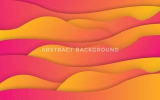 Abstract fluid gradient colorful geometric background vector