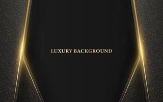 Elegant luxury background with gold and glitter element vector