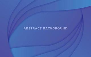 Abstract dynamic wave background with modern gradient blue colors vector