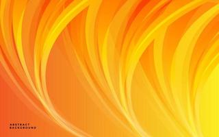 Modern orange wave abstract vector background. Abstract gradient orange background.