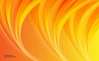 Modern orange wave abstract vector background. Abstract gradient orange background.