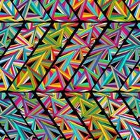 PatSeamless background with geometric pattern. Shape triangles vector