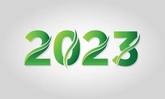 elegante fondo de diseño feliz año nuevo 2023. veinte veintitrés diseño vectorial. adecuado para tarjetas de felicitación, afiches y pancartas vector