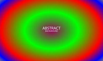 round abstract background with vivid color vector