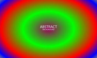 round abstract background with vivid color vector