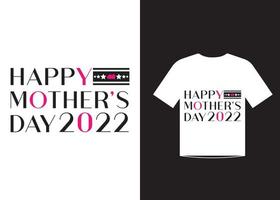 vector de plantilla de diseño de camiseta con citas de amor del día de la madre para feliz día de la madre