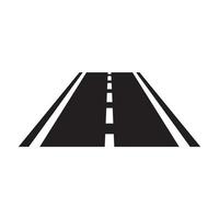 vector de icono de carretera para diseño gráfico, logotipo, sitio web, medios sociales, aplicación móvil, ui