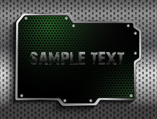 Abstract metal background. Vector illustration