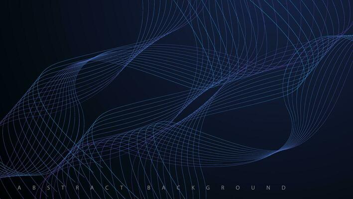 abstract wavy lines background. vector illustration