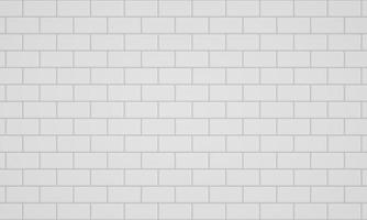 White Brick Wall Texture Background. Clay Brickwork Vintage Template. Stone Material Construction Backdrop. Building Concrete Masonry Pattern. Abstract Wallpaper Design. Vector Illustration.