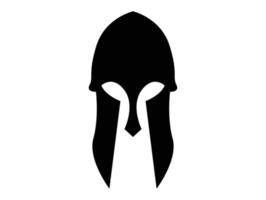 gladiator roman mask symbol logo vector