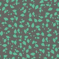 Floral pattern green branch, leaves. Cute gentle pattern. Elegant floral background with tree branches. vector