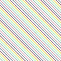 Pastel stripes in seamless pattern background vector