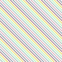 Pastel stripes in seamless pattern background vector