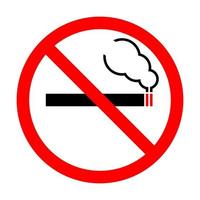 stop smoking locomotive smoke like no smoking forbidden sign symbol logo cigarettes vector