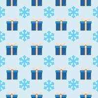 Seamless vector pattern with gifts. Seamless childish pattern for cards, wrapping papers, posters. Creative hand drawn pattern for holidays and parties