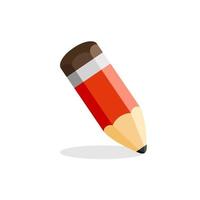 Cute and funny pencil character cartoon. vector illustration.