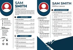 RESUME PROFESSIONAL 10 vector