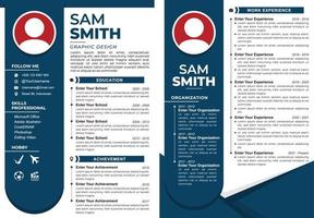 RESUME PROFESSIONAL 07 vector