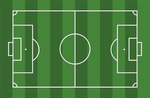 Football soccer field vector illustration. Coach table for tactic presentation for players. Sport strategy view. Flat soccer green field, football grass. Vector stadium. Soccer with line template.