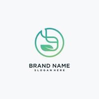 Letter logo with initial B with creative concept Premium Vector part 8