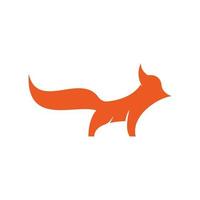 Fox icon design vector