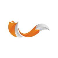 Fox icon design vector