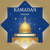Illustration vector graphic cartoon character of ramadan kareem