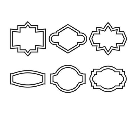 premium banner and label badge set