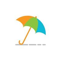 umbrella logo vector