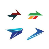 faster arrow business vector