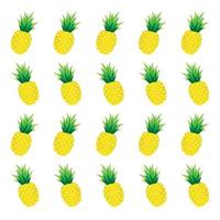 vector pineapple background