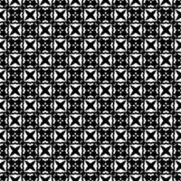 Black and white seamless pattern texture. Greyscale ornamental graphic design. Mosaic ornaments. Pattern template. Vector illustration. EPS10.