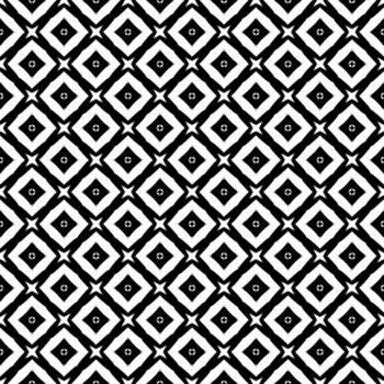 Black and white surface pattern texture. Bw ornamental graphic design. Mosaic ornaments. Pattern template. vector
