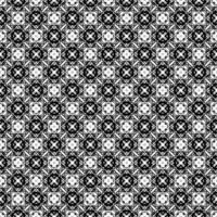 Black and white seamless pattern texture. Greyscale ornamental graphic design. Mosaic ornaments. Pattern template. Vector illustration. EPS10.