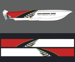 Aluminum boat wrap designs - Vector Racing