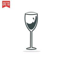 Alcohol and cocktails icon set. Collection of linear simple web icons such as glasses, spirits, beer, bar, champagne, whiskey, wine etc. Editable vector stroke.