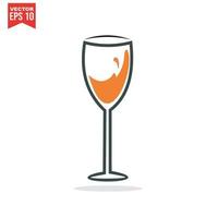 Alcohol and cocktails icon set. Collection of linear simple web icons such as glasses, spirits, beer, bar, champagne, whiskey, wine etc. Editable vector stroke.