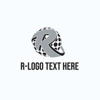 Logo Design R Letter vector