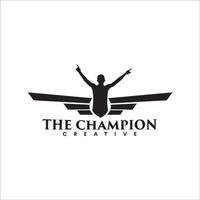 el logotipo exclusivo del campeón