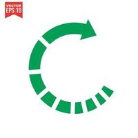 recycle icon set, vector eps10.