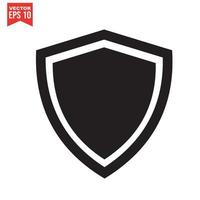 Shield Icon - Vector, Sign and Symbol for Design, Presentation, Website or Apps Elements. vector