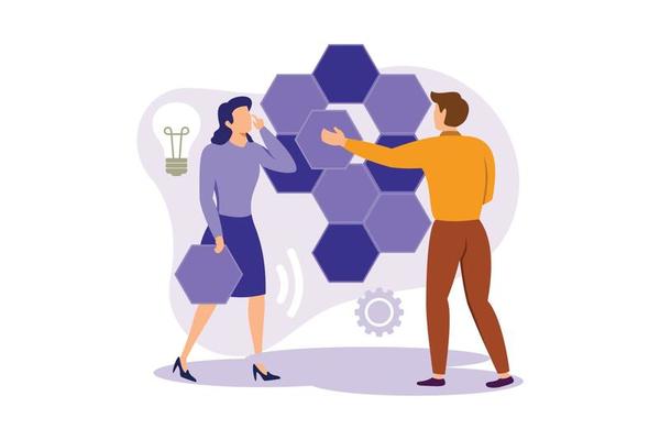 Design structure matrix illustration exclusive design