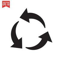 recycle icon set, vector eps10.