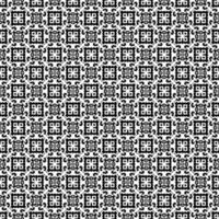 Black and white seamless pattern texture. Greyscale ornamental graphic design. Mosaic ornaments. Pattern template. Vector illustration. EPS10.