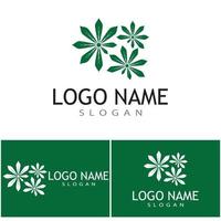 Canabis Logo Template vector symbol nature