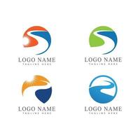 River vector icon illustration logo design