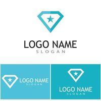 Diamond Logo Template vector icon illustration design