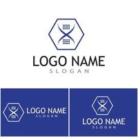 Molecule symbol logo template vector illustration design