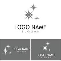 Star icon Template vector illustration design